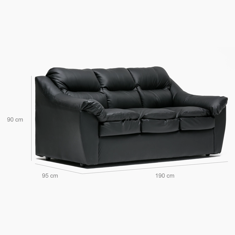 SOFA BALI 3CPOS NEGRO - 2