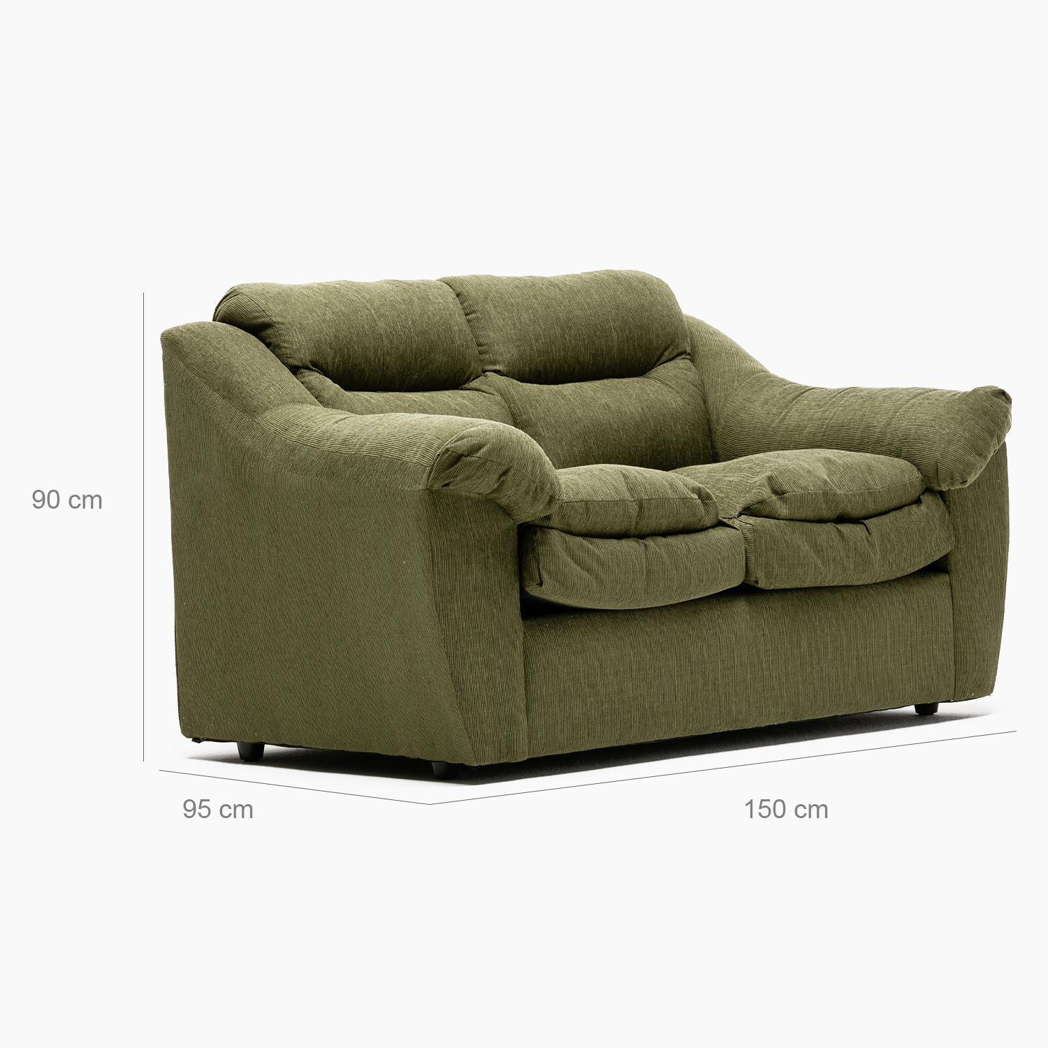 SOFA BALI 2CPOS VERDE - 2
