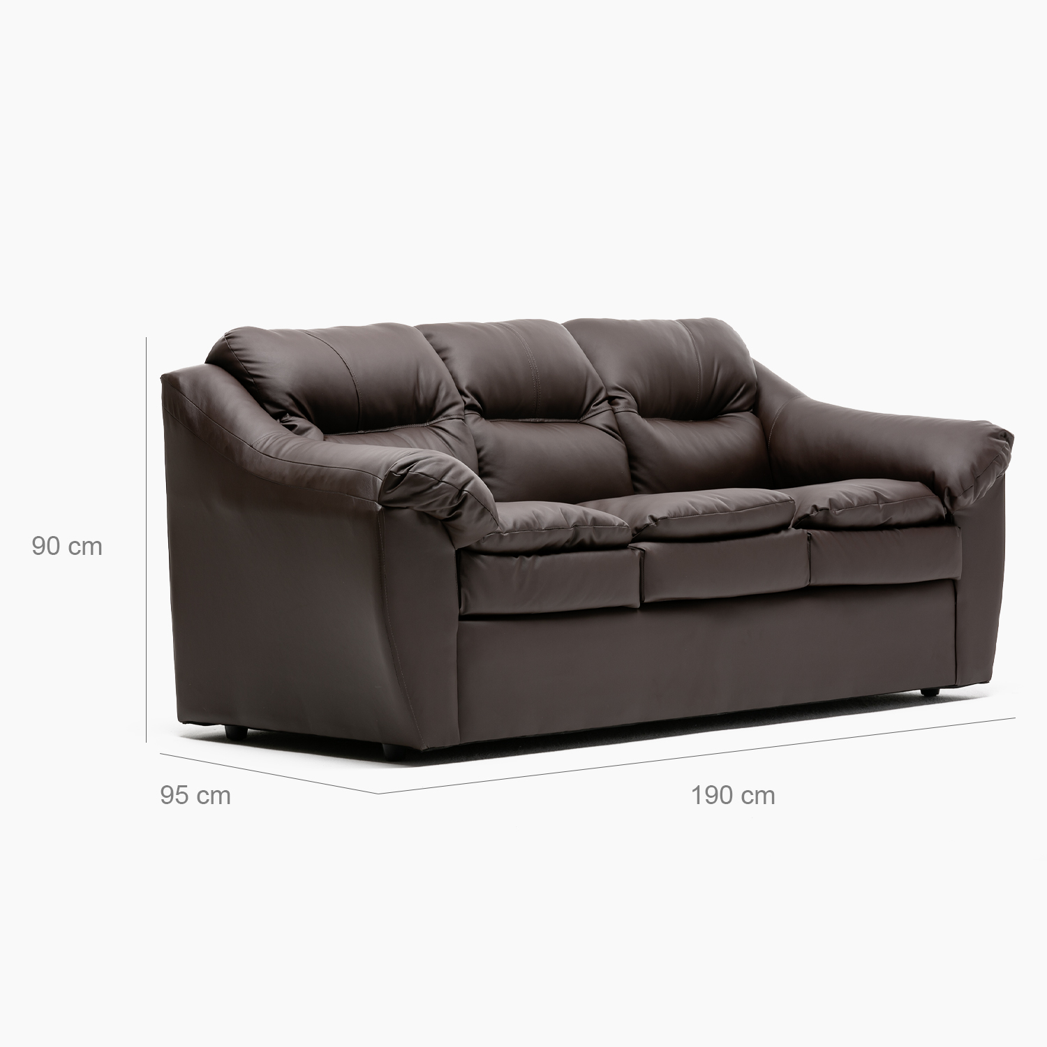SOFA BALI 3CPOS CAFÉ MORO - 2