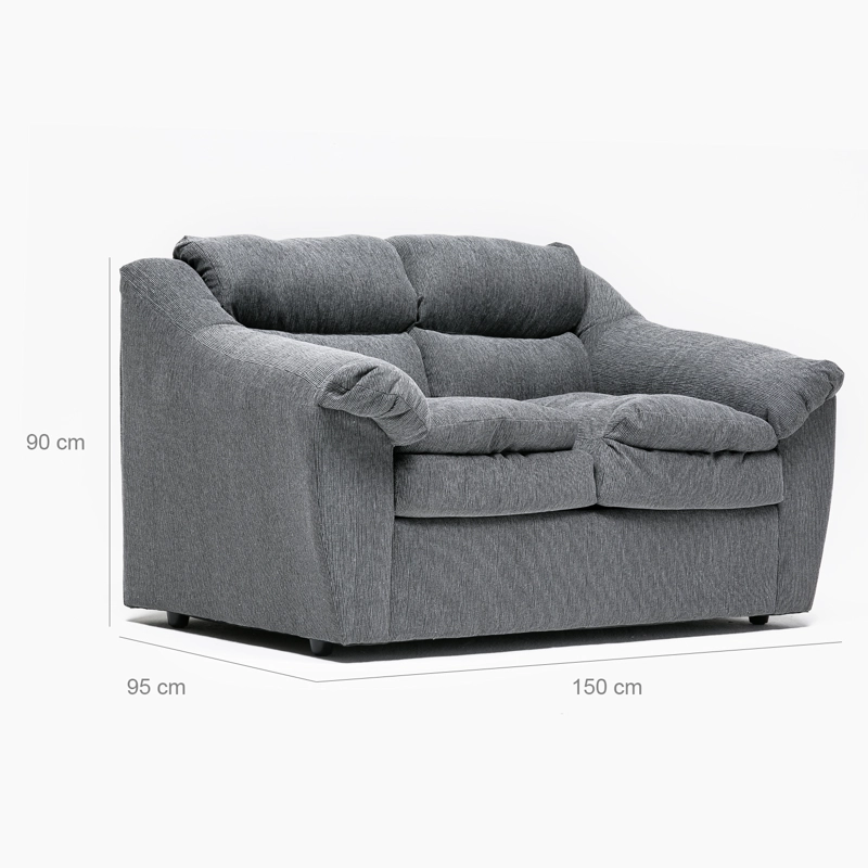 SOFA BALI 2CPOS GRIS - 2