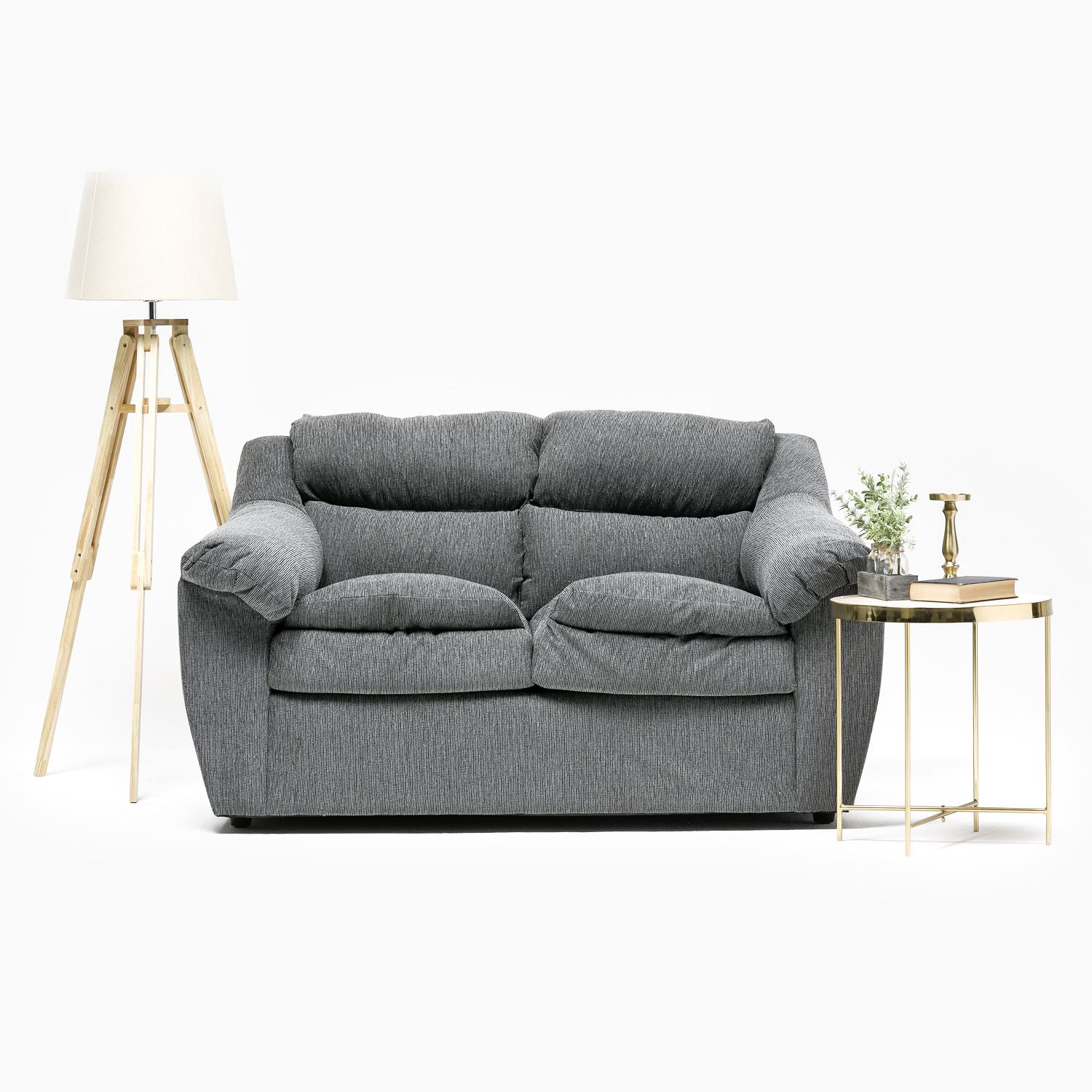 SOFA BALI 2CPOS GRIS - 4