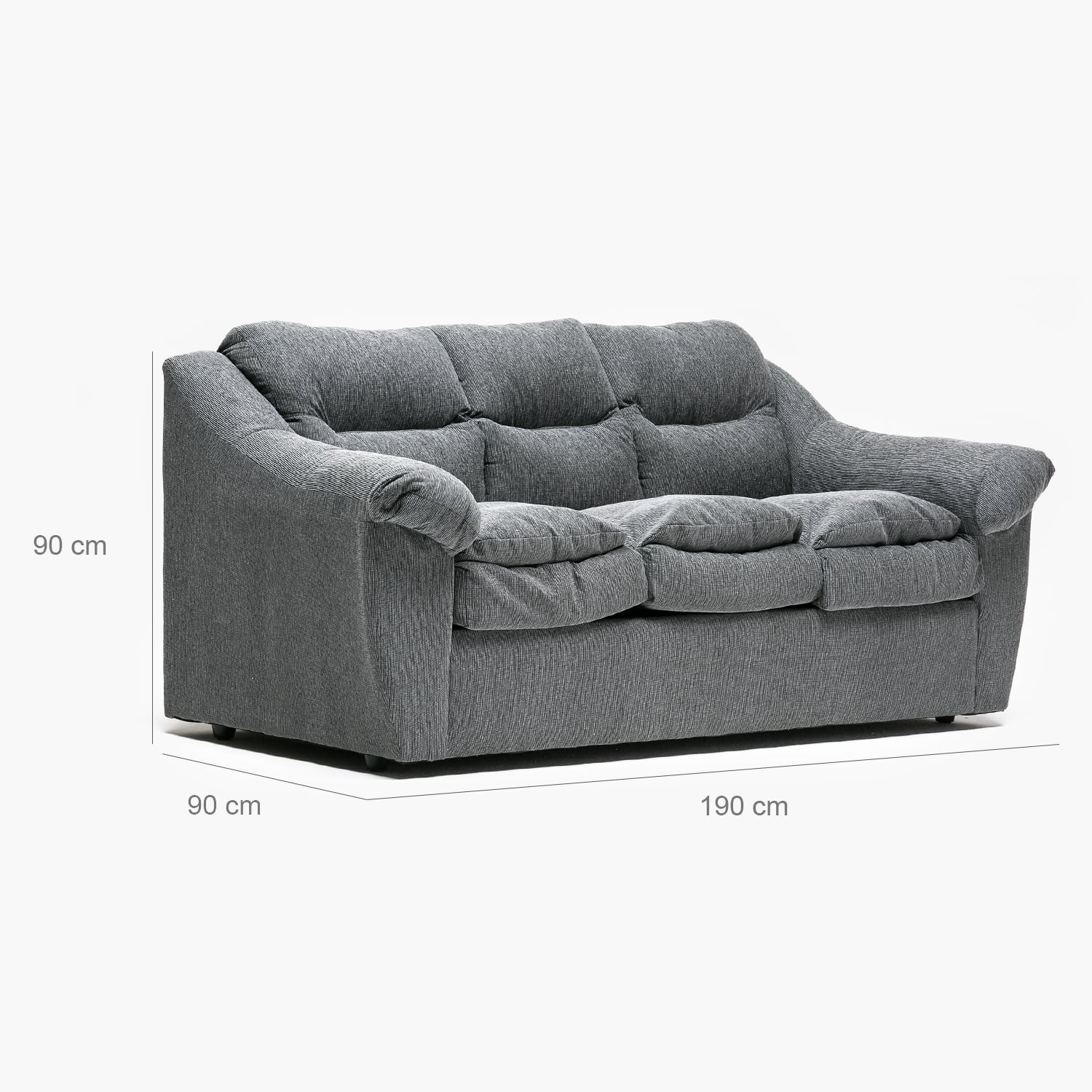 SOFA BALI 3CPOS GRIS - 2