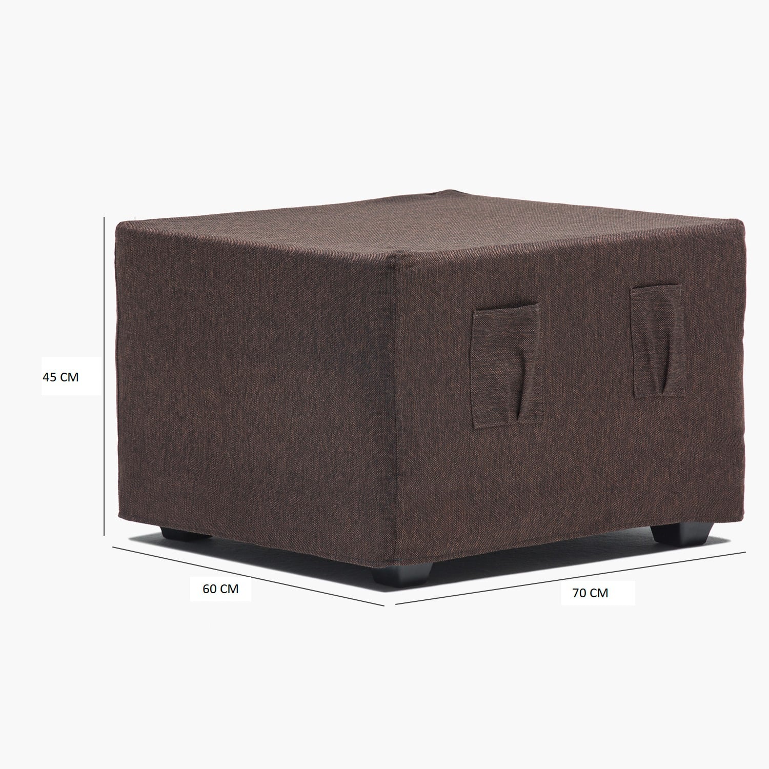 PUFF CAMA SORRENTO CHOCOLATE - 3