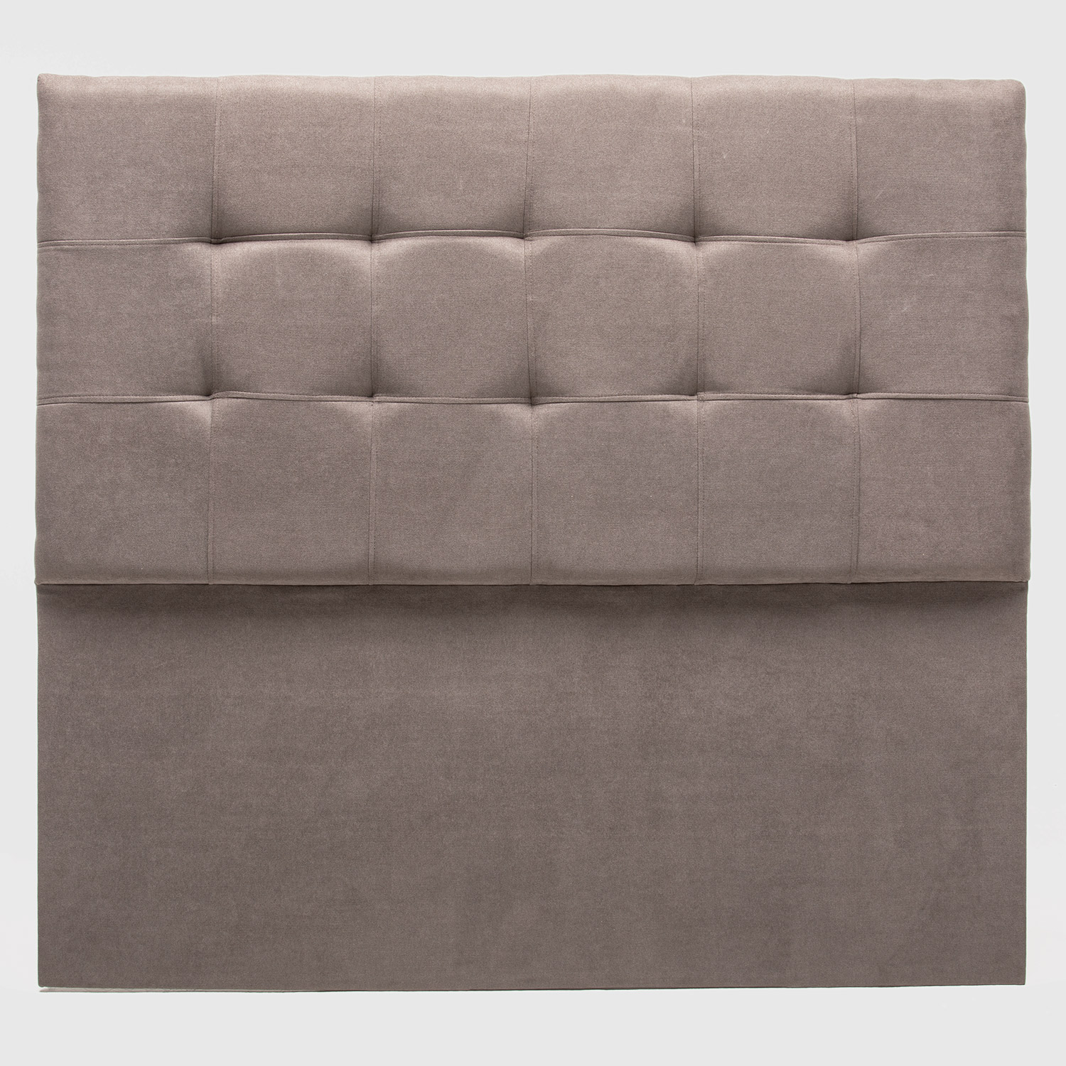 RESPALDO CAMA MAX 2 PLAZAS GRIS - 1