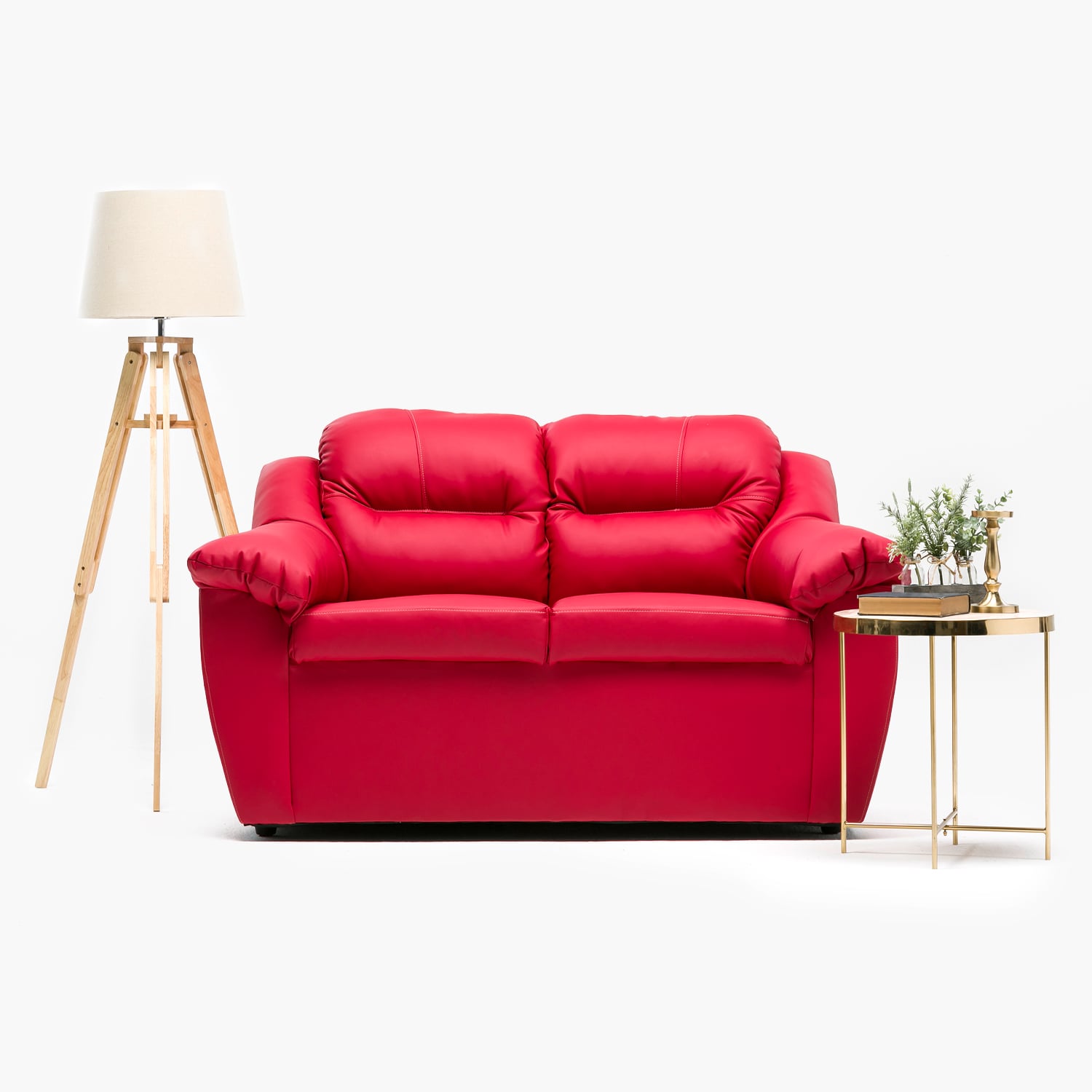 SOFA ASTURIAS 2CPOS ROJO - 4