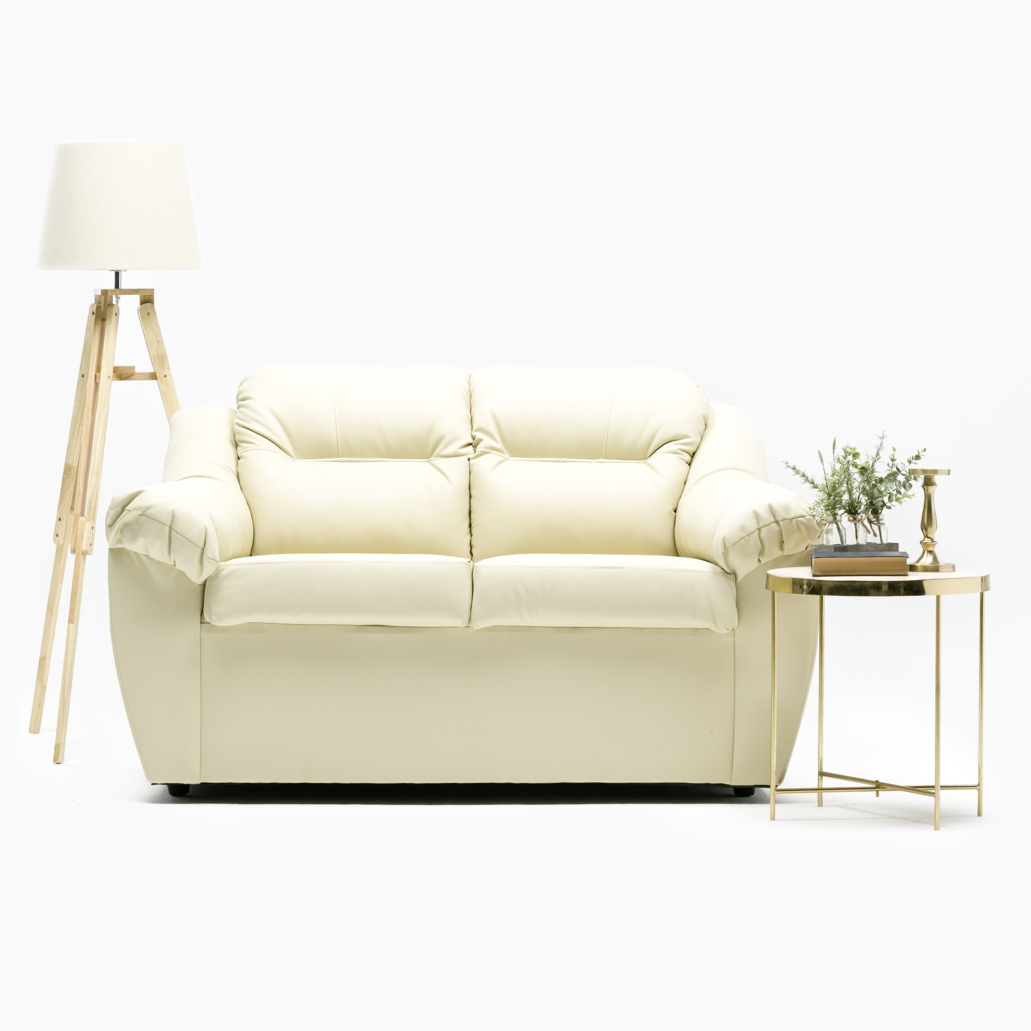 SOFA ASTURIAS 2CPOS BEIGE - 4