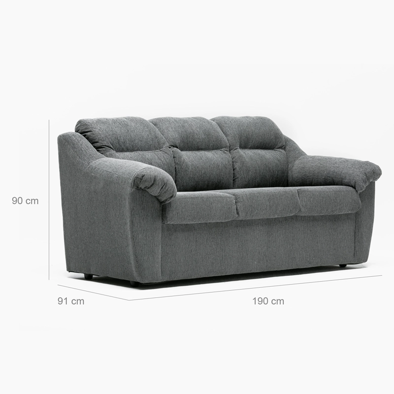 SOFA ASTURIAS 3CPOS GRIS - 2