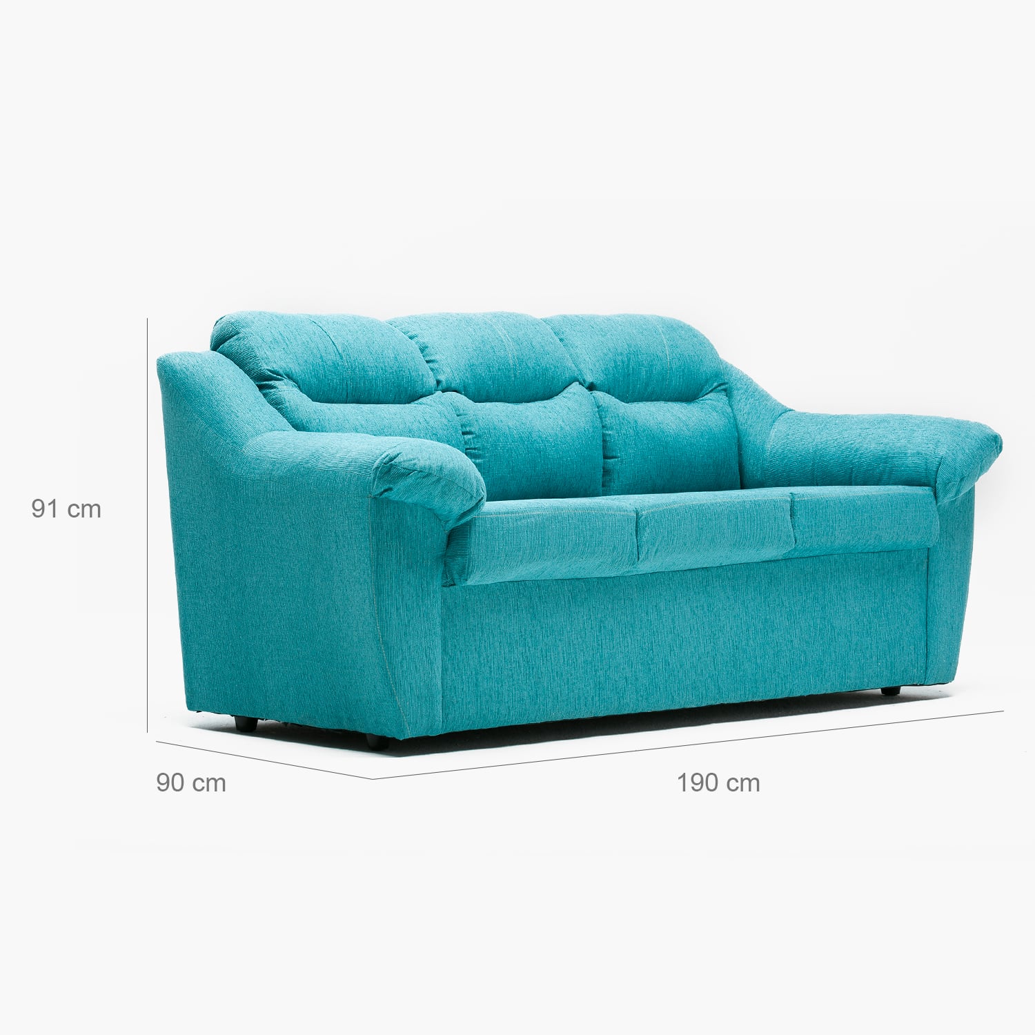SOFA ASTURIAS 3CPOS TURQUEZA - 2