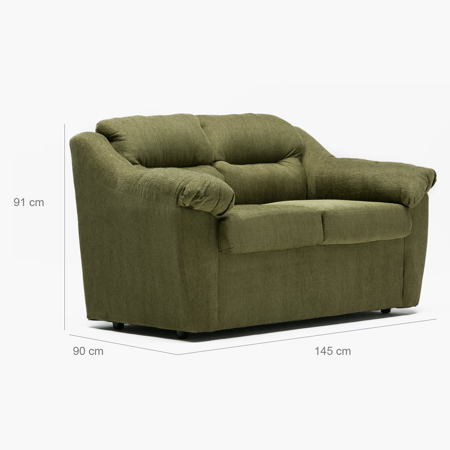 SOFA ASTURIAS 2CPOS VERDE - 2