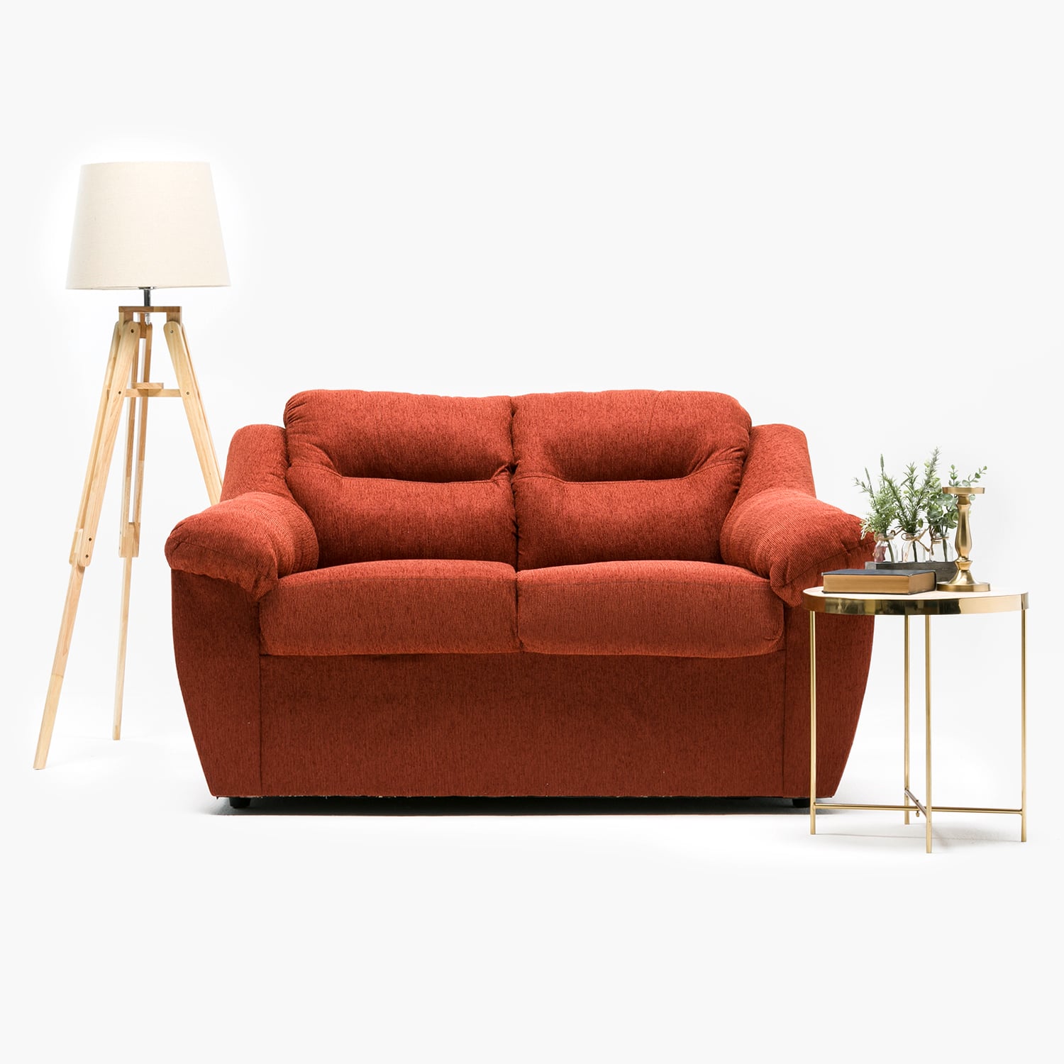 SOFA ASTURIAS 2CPOS TERRACOTA - 4