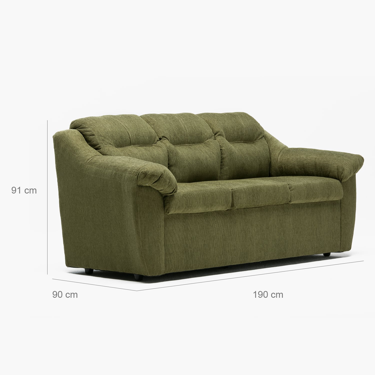 SOFA ASTURIAS 3CPOS VERDE - 2