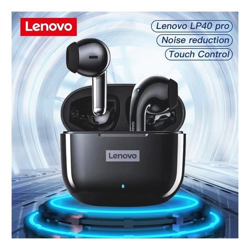 AUDÍFONOS LENOVO LP40 PRO BLUETOOTH NEGRO - 2