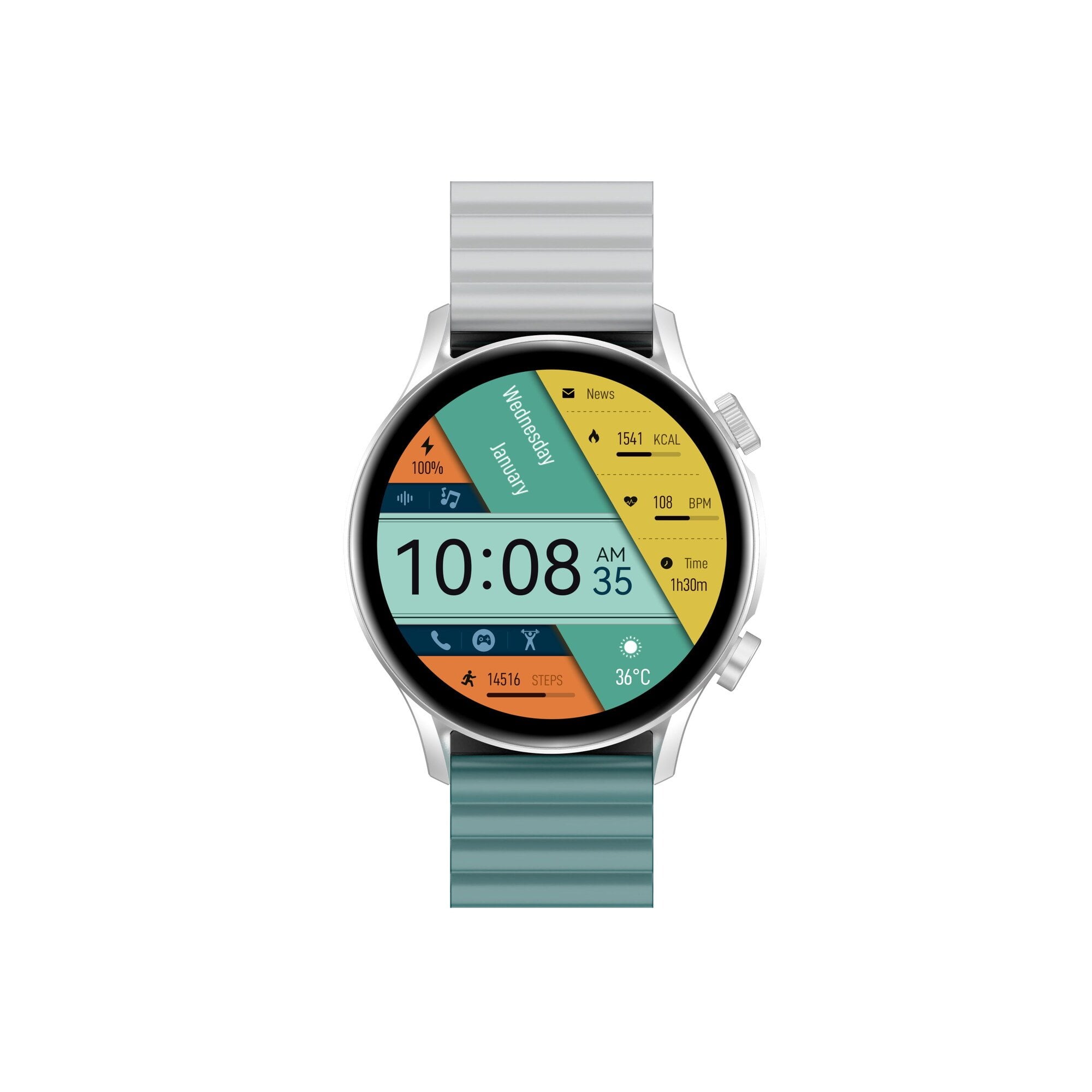 KIESLECT SMARTWATCH KIESLECT KR PRO LTD PLATEADO LLAMADAS