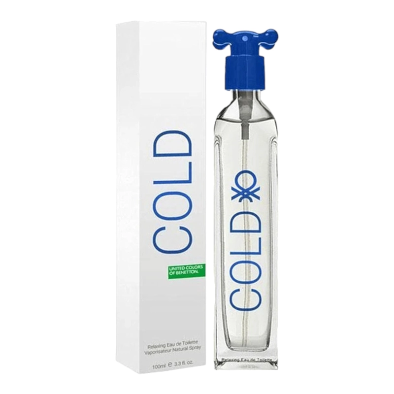 PERFUME BENETTON COLD UNISEX EDT 100 ML - 1