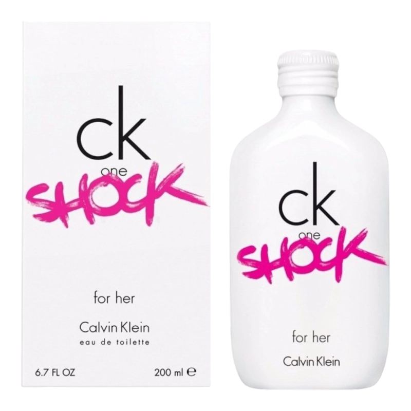 PERFUME CALVIN KLEIN CK ONE SHOCK MUJER EDT 200 ML - 1