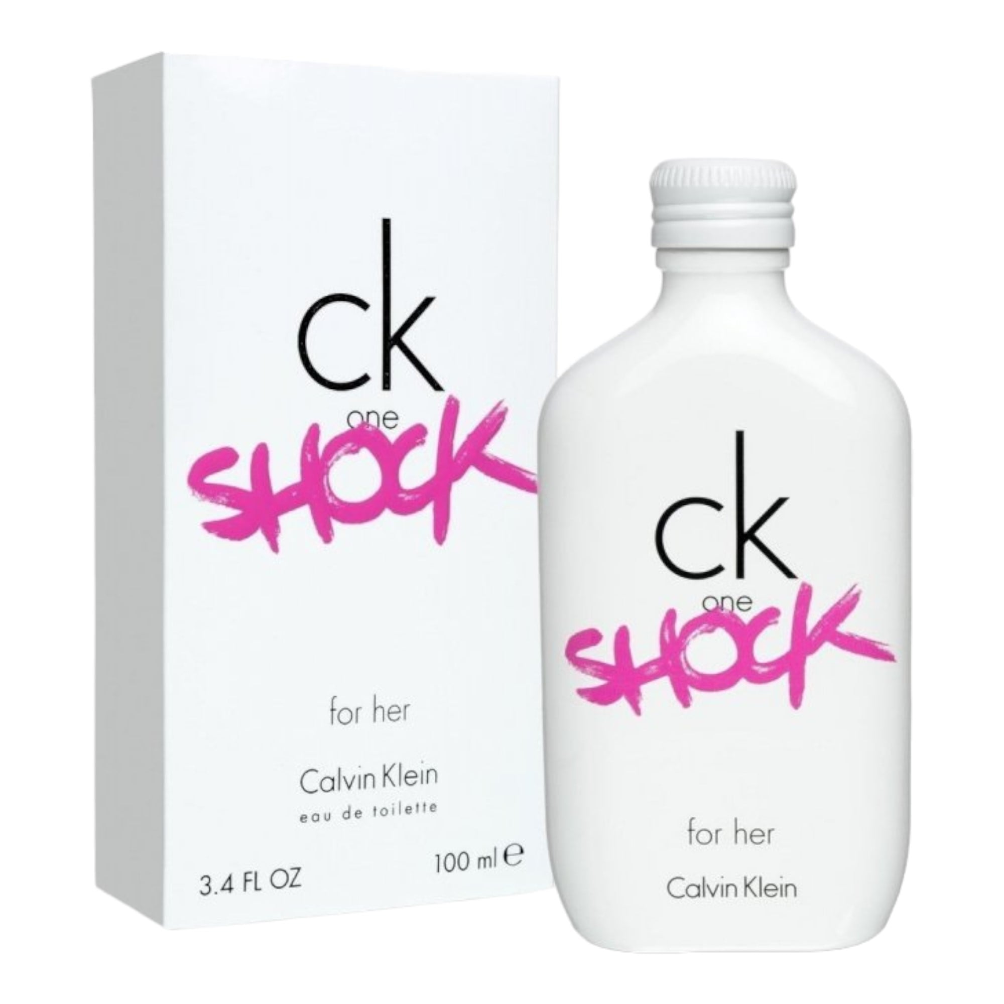 PERFUME CALVIN KLEIN CK ONE SHOCK MUJER EDT 100 ML - 1