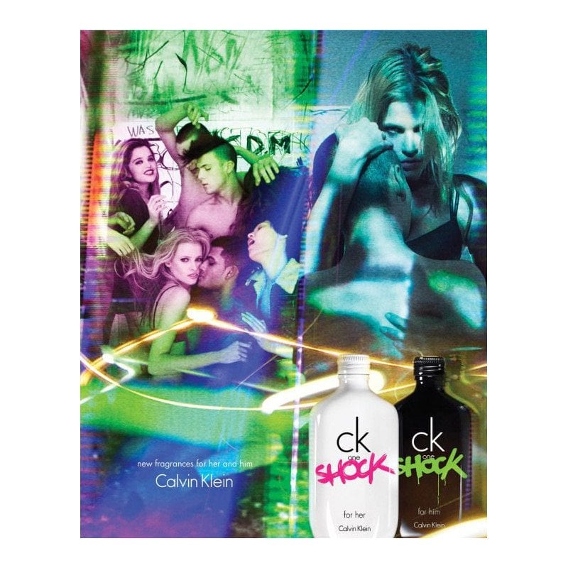 PERFUME CALVIN KLEIN CK ONE SHOCK MUJER EDT 100 ML - 2
