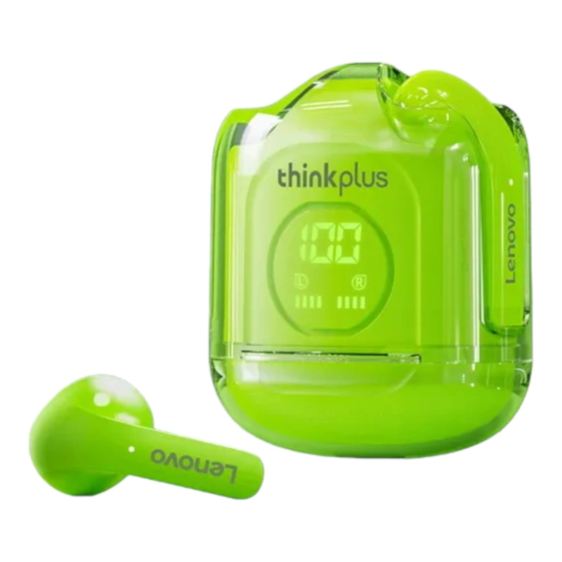 AUDÍFONOS LENOVO XT65 BLUETOOTH VERDE - 2