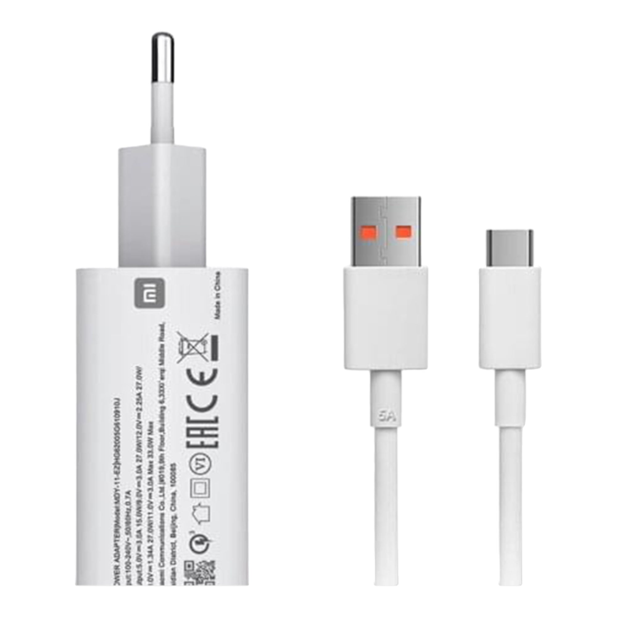 CARGADOR XIAOMI 33W CHARGING COMBO TYPE A - 2