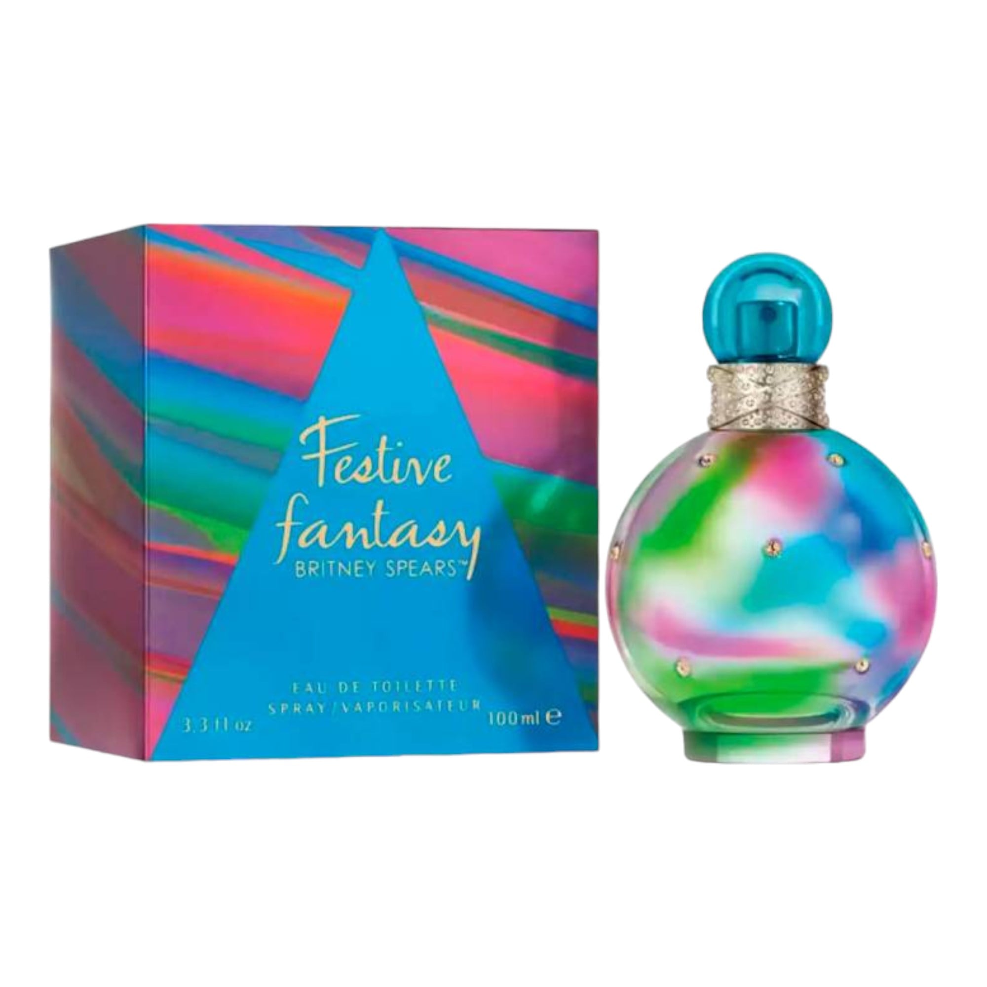 PERFUME BRITNEY SPEARS FESTIVE FANTASY MUJER EDT 100ML - 1
