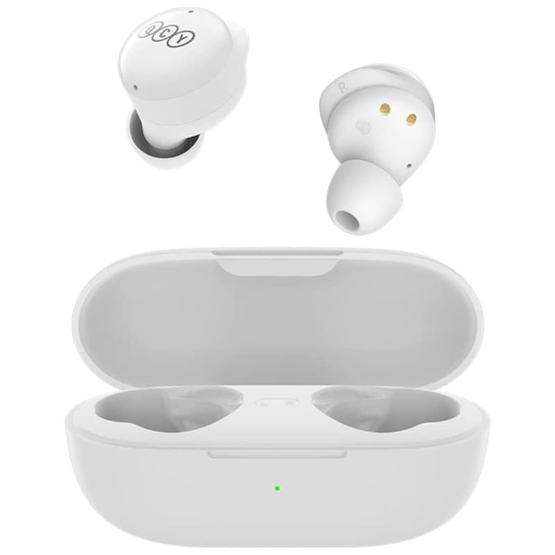 AUDIFONOS QCY T17 TWS BLANCO - 1