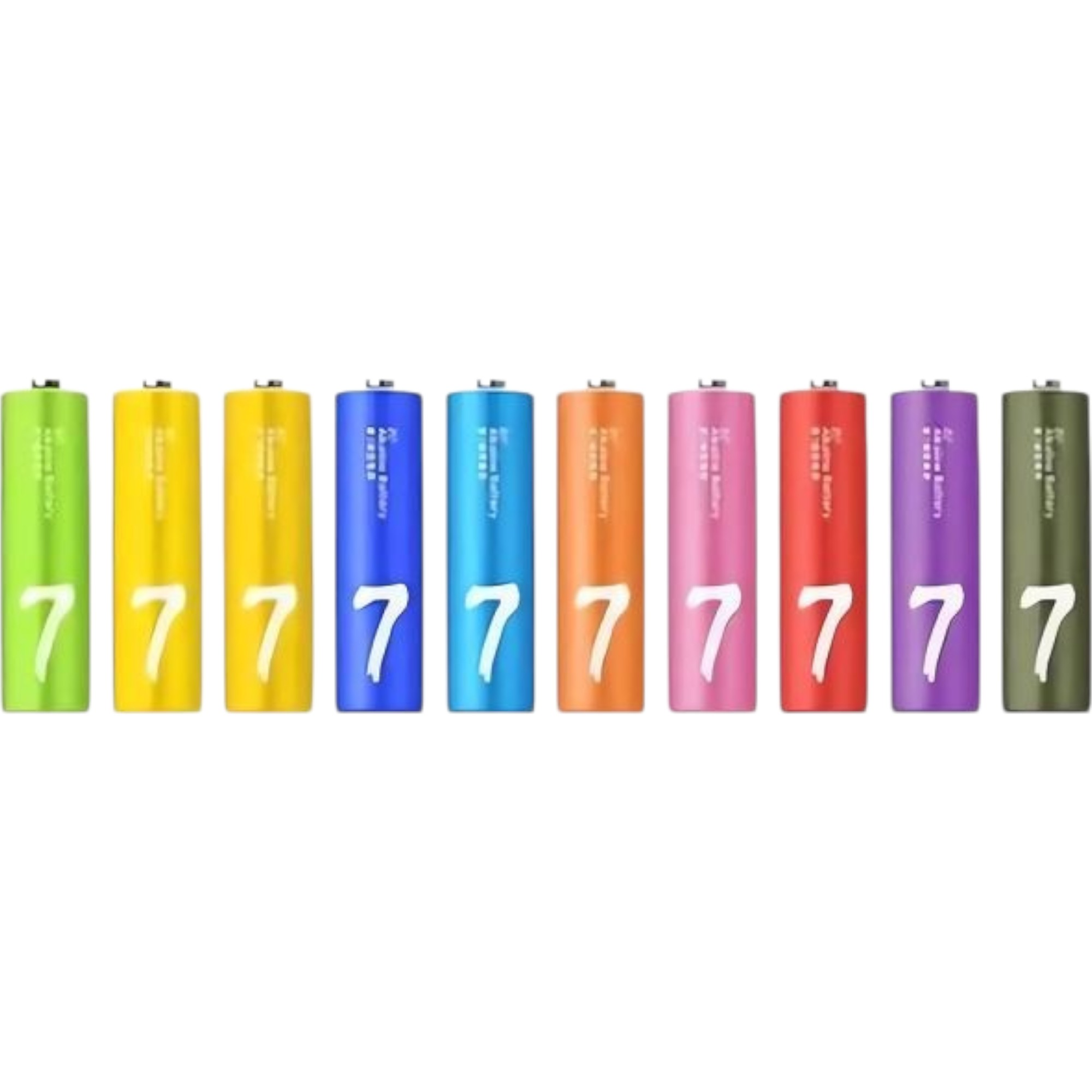 PILAS AAA ALCALINAS DESECHABLES XIAOMI RAINBOW 10 UNIDADES - 3