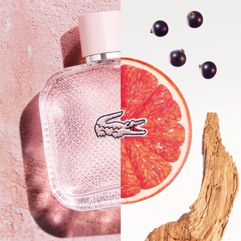 LACOSTE L.12.12 ROSE SPARKLING EDT 100ML MUJER - 3