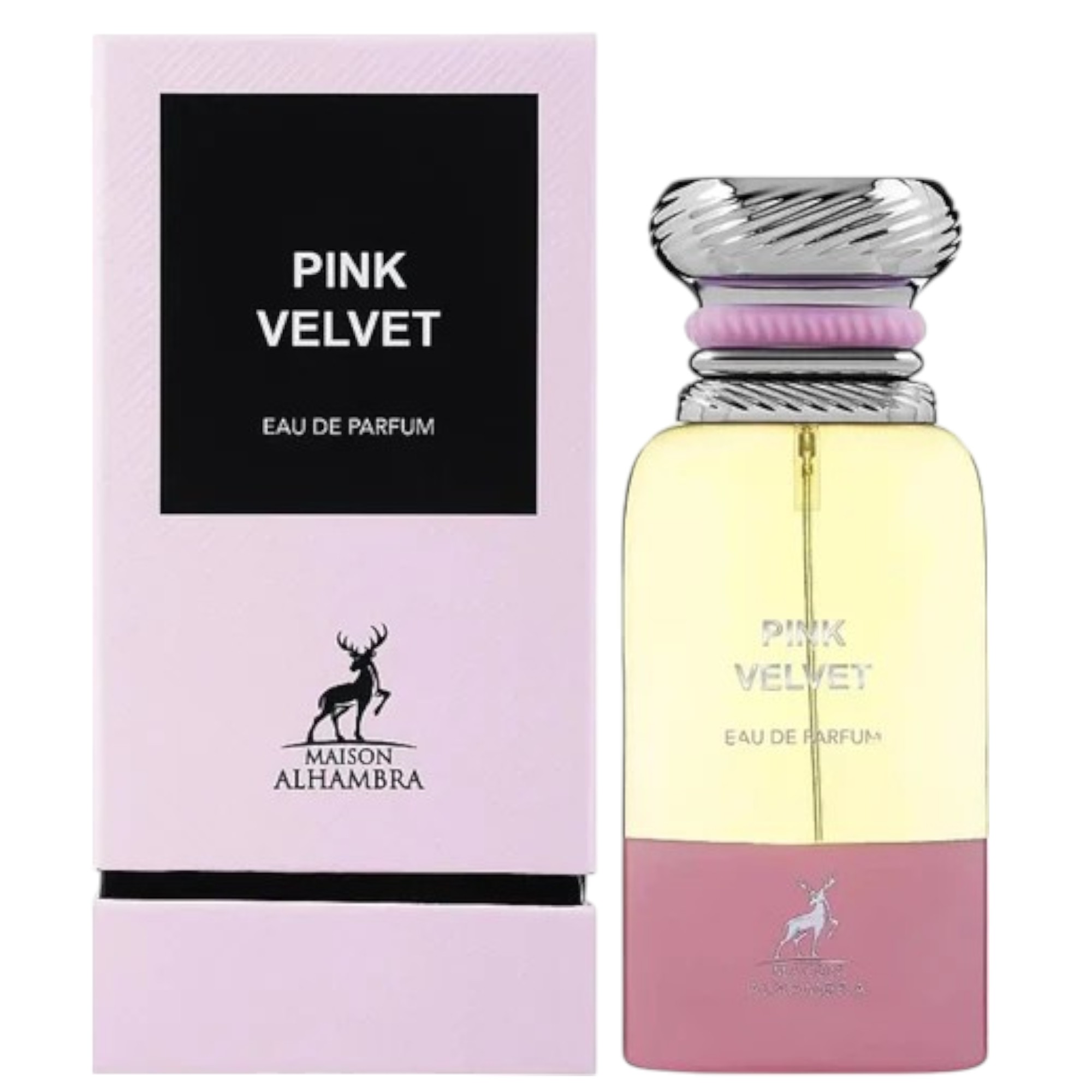 MAISON ALHAMBRA PINK VELVET EDP 80ML MUJER - 1