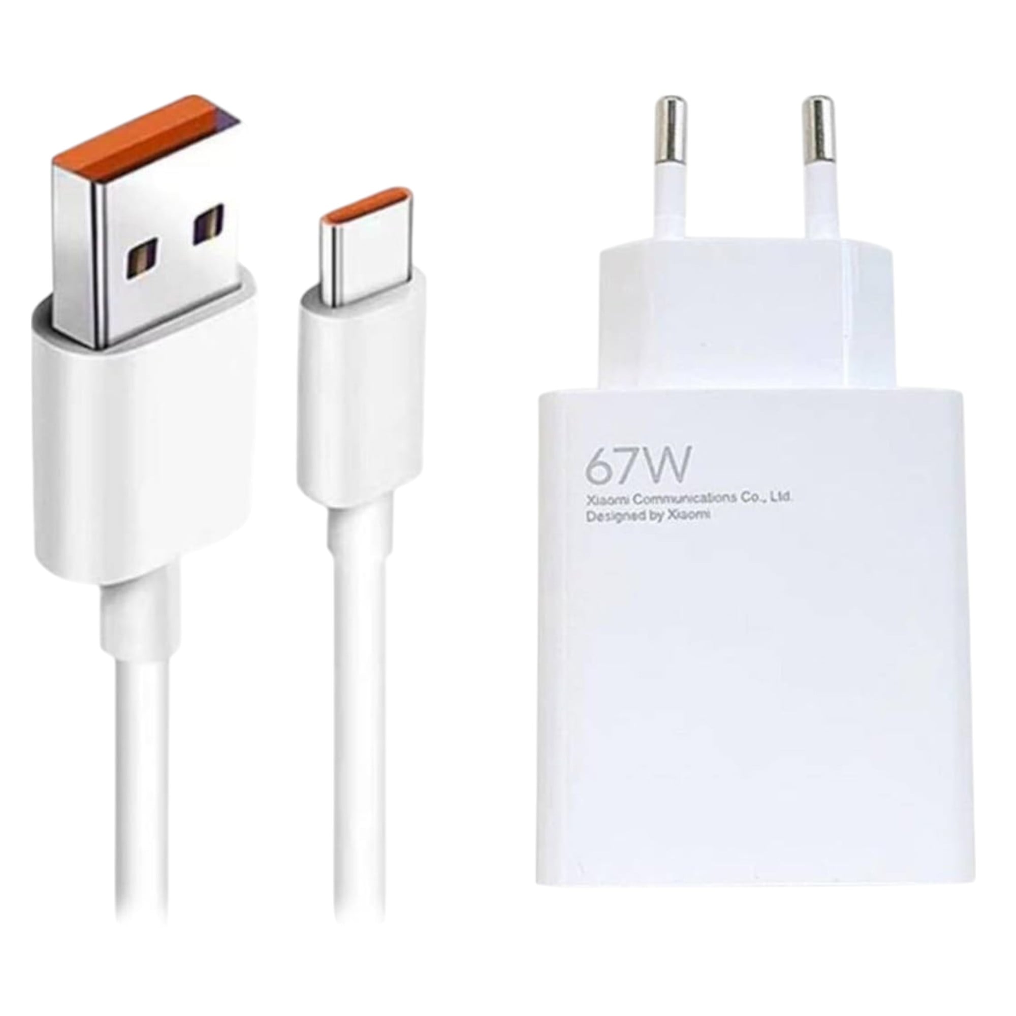 CARGADOR XIAOMI 67W HYPERCHARGE COMBO TYPE A - 1