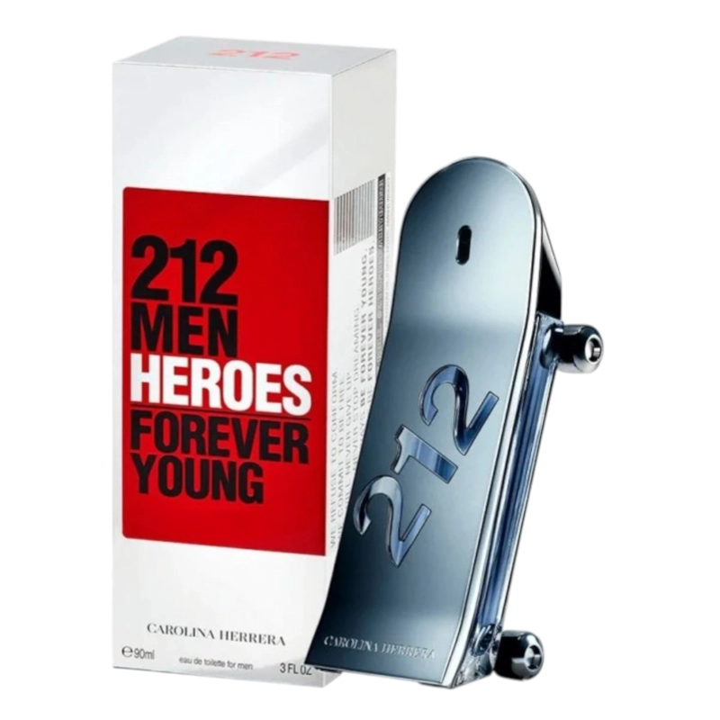 CAROLINA HERRERA 212 MEN HEROES EDT 90ML HOMBRE - 1