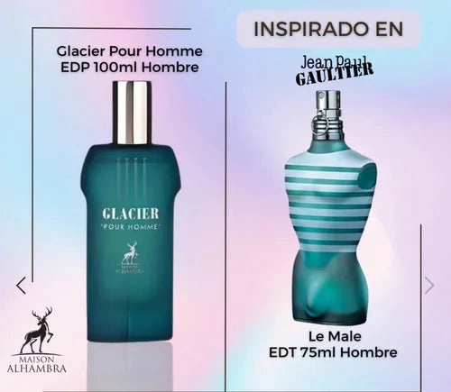 MAISON ALHAMBRA GLACIER POUR HOMME EDP 100ML HOMBRE - 3