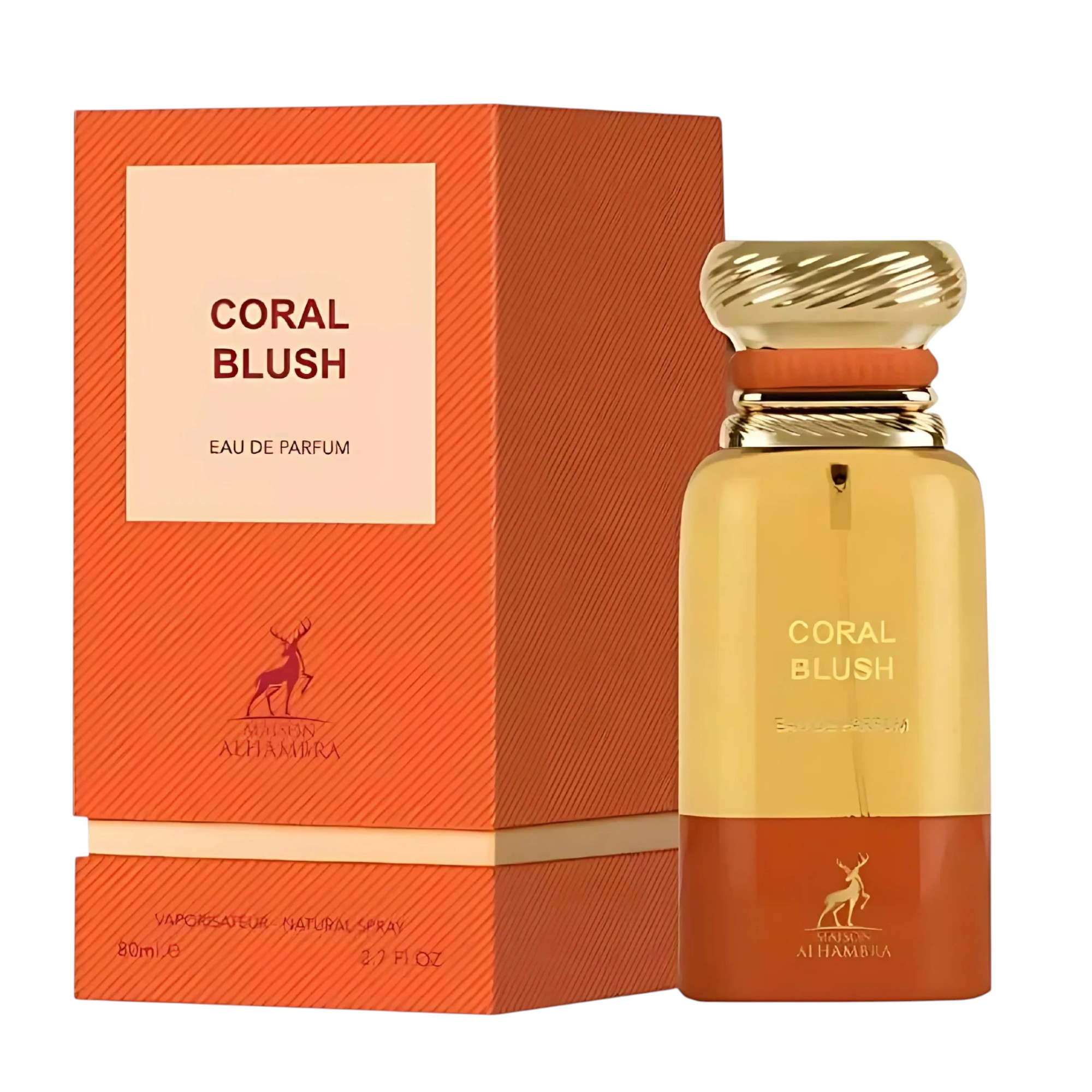 MAISON ALHAMBRA CORAL BLUSH EDP 80ML UNISEX - 1
