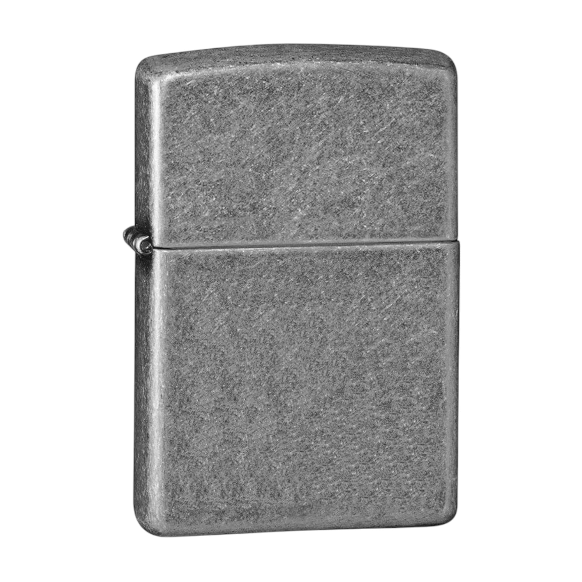 ENCENDEDOR ZIPPO 121FB CLASSIC ANTIQUE SILVER PLATE - 1