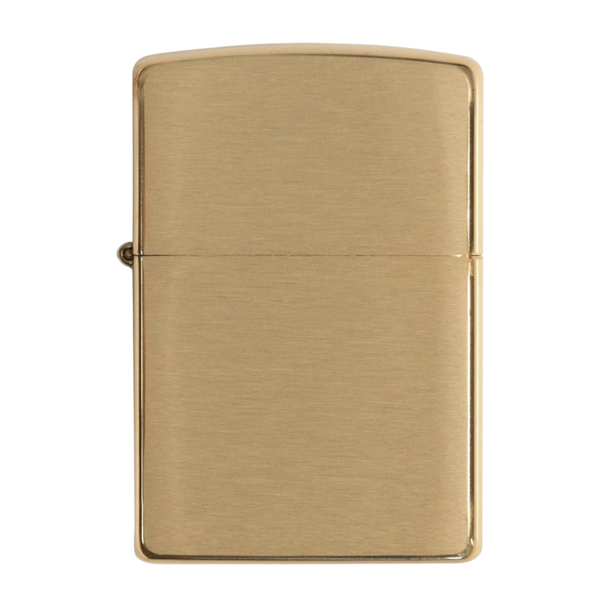 ENCENDEDOR ZIPPO 168 ARMOR BRUSHED BRASS DORADO - 1