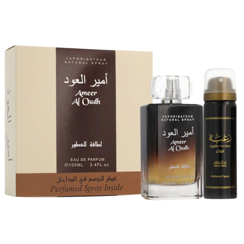 LATTAFA AMEER AL OUDH EDP 100ML + DEO 50ML - 1