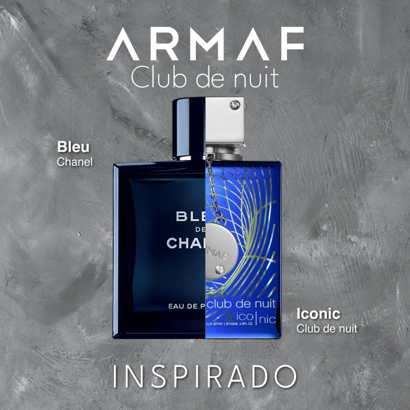 ARMAF CLUB DE NUIT BLUE ICONIC EDP 105ML HOMBRE - 3