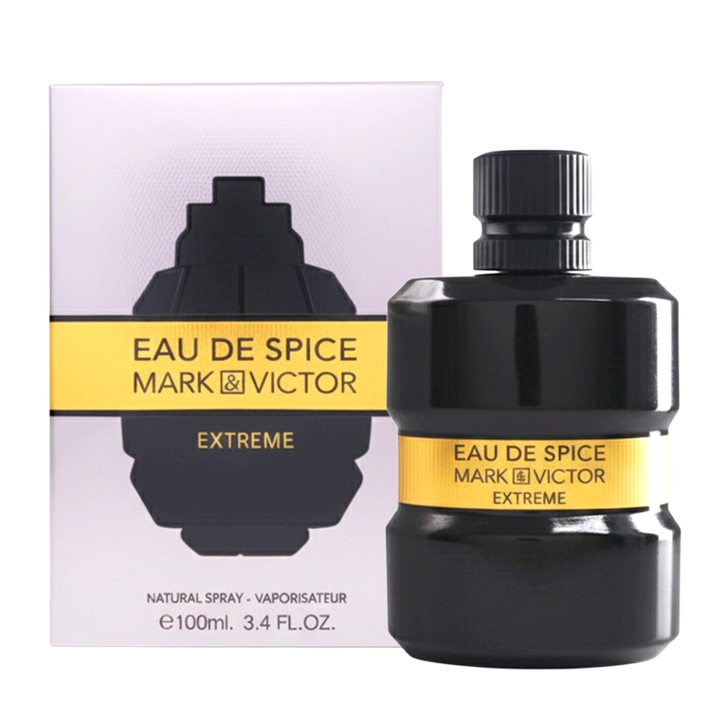 FRAGRANCE WORLD EAU DE SPICE EXTREME MARK & VICTOR EDP 100ML HOMBRE - 1