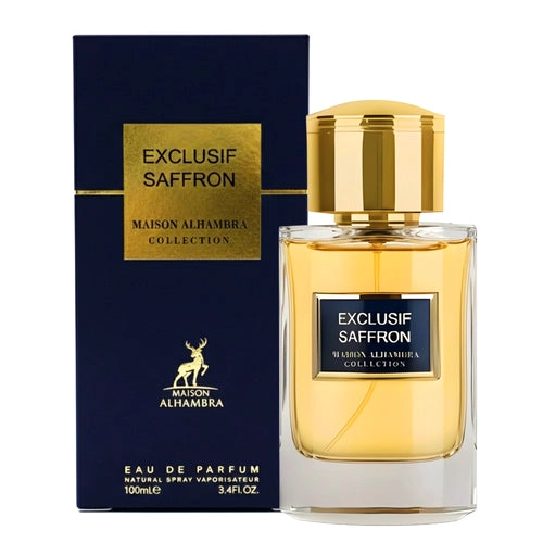 MAISON ALHAMBRA EXCLUSIF SAFFRON EDP 100ML UNISEX - 1