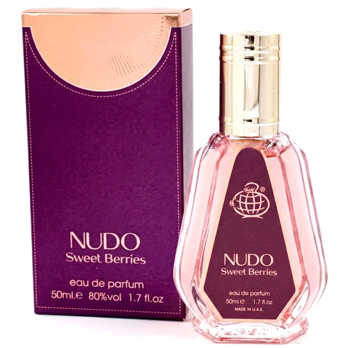 FRAGRANCE WORLD NUDO SWEET BERRIES EDP 50ML MUJER - 1