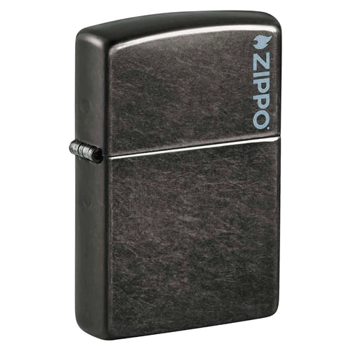 ENCENDEDOR ZIPPO 28378ZL CLASSIC GREY WITH ZIPPO LOGO - 1