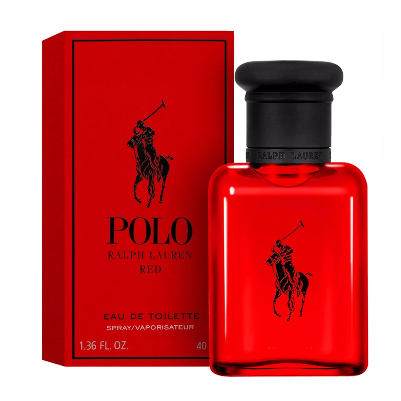 RALPH LAUREN POLO RED EDT 40ML HOMBRE - 1