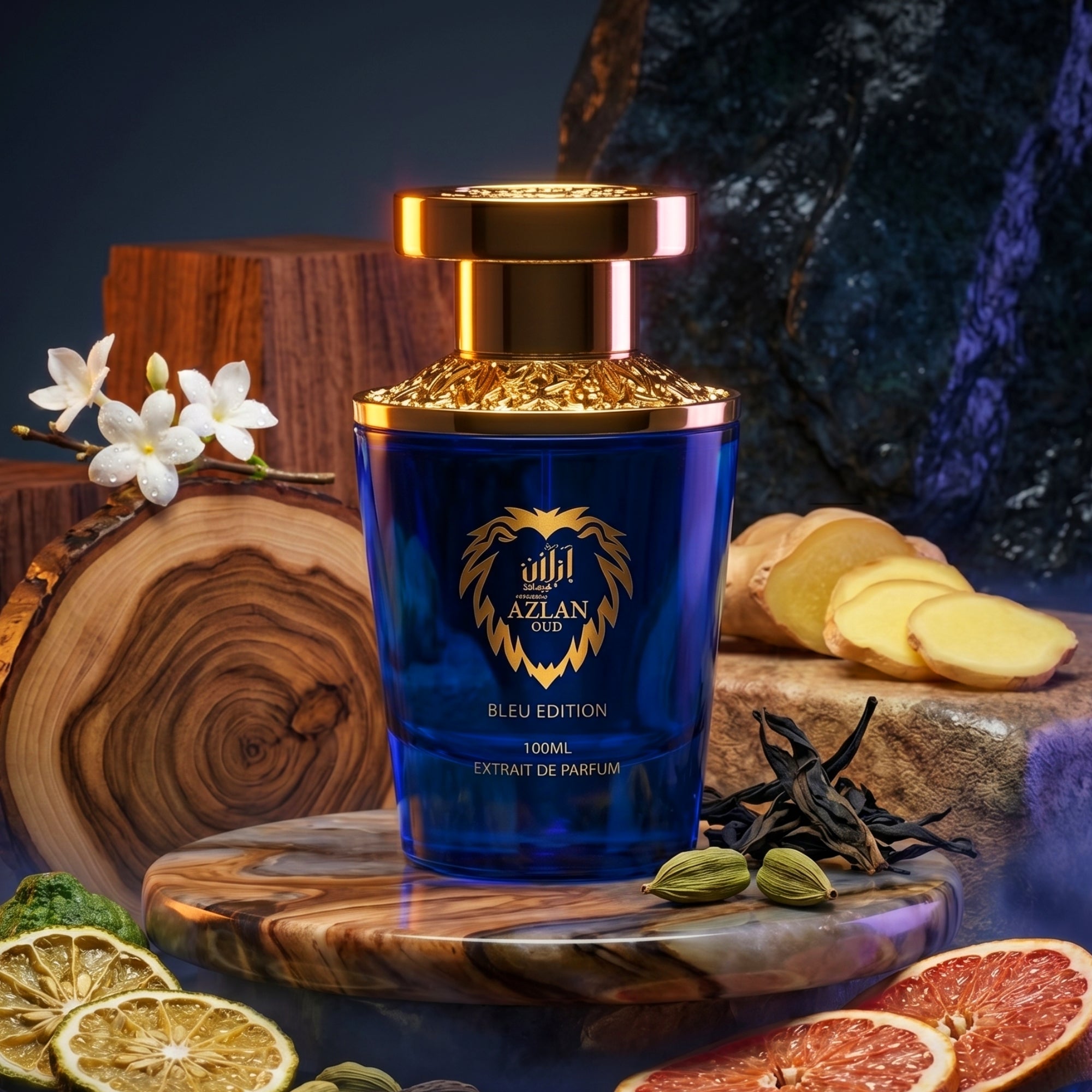 AL HARAMAIN AZLAN OUD BLEU EDITION EXTRAIT PARFUM 100ML HOMBRE - 3