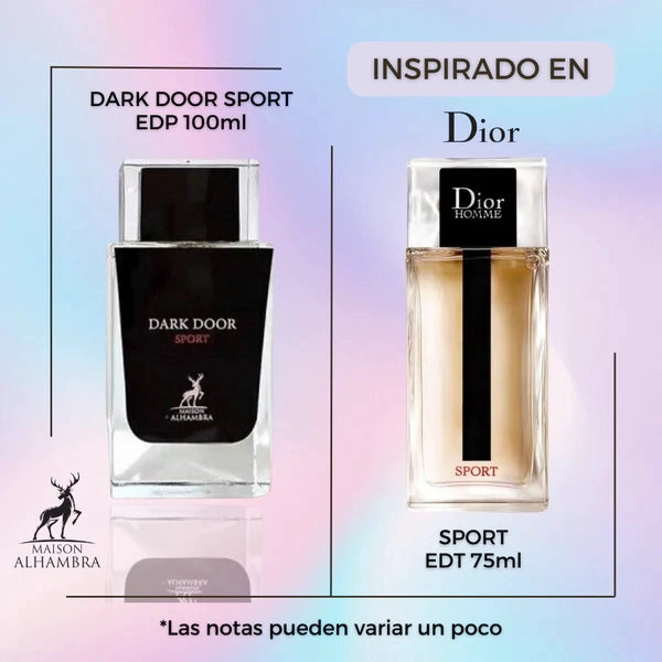 MAISON ALHAMBRA DARK DOOR SPORT EDP 100ML HOMBRE - 3