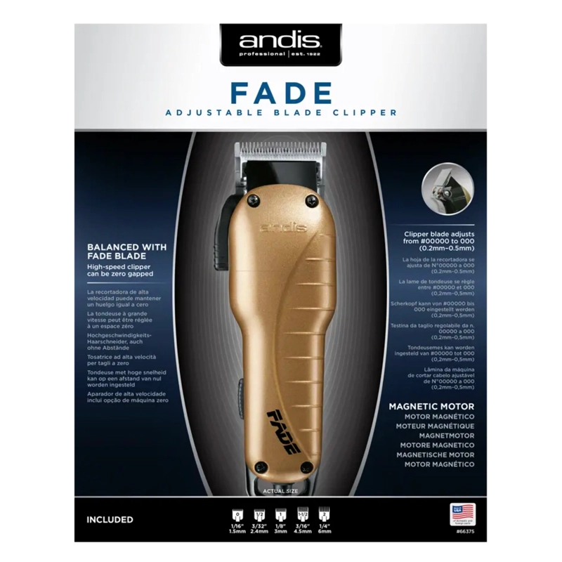 MAQUINA CORTAPELO ANDIS FADE CON CABLE - 3