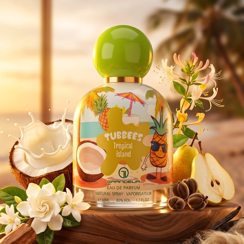 GRANDEUR TUBBEES TROPICAL ISLAND EDP 50ML UNISEX - 3