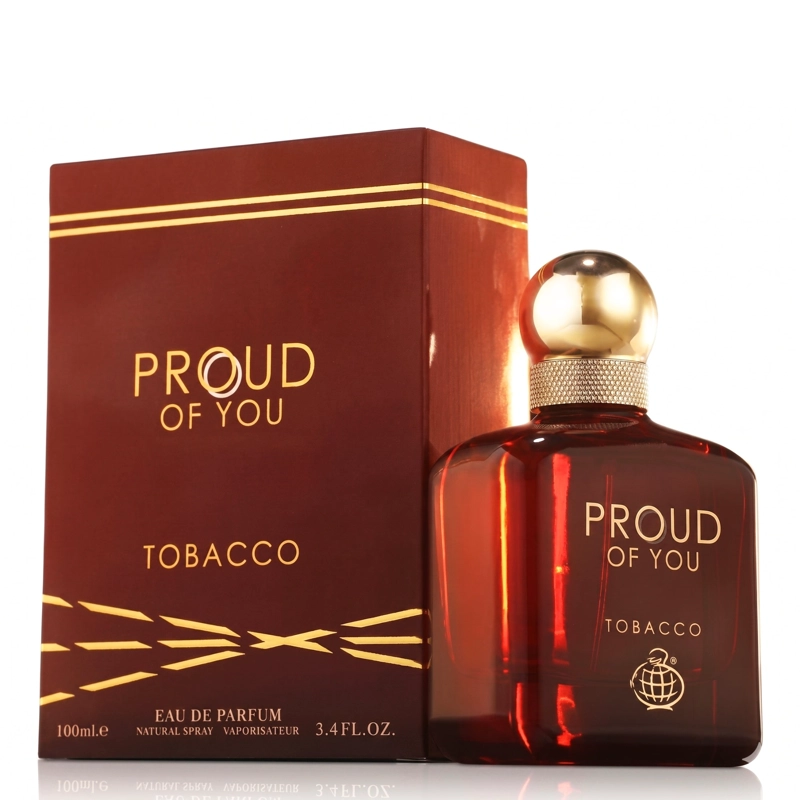 FRAGRANCE WORLD PROUD OF YOU TOBACCO EDP 100ML HOMBRE - 1