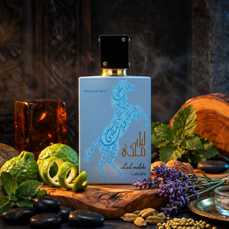 LATTAFA MOROCCAN BLUE LAIL MALEKI EDP 100ML UNISEX - 3