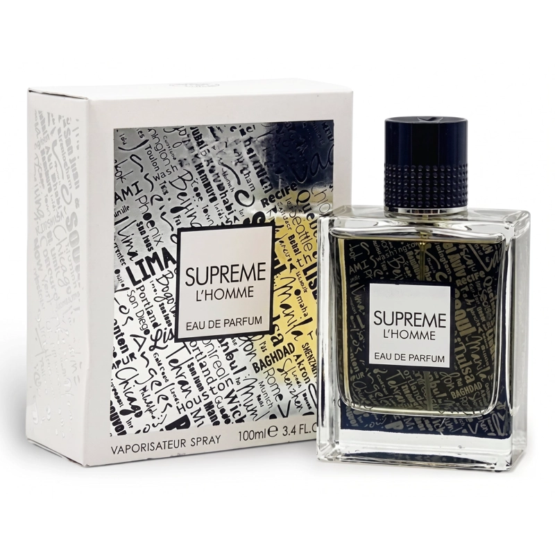 FRAGRANCE WORLD SUPREME L HOMME EDP 100ML HOMBRE - 1