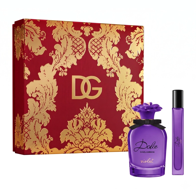 DOLCE & GABBANA DOLCE VIOLET SET EDT 75ML + 10ML MUJER - 1