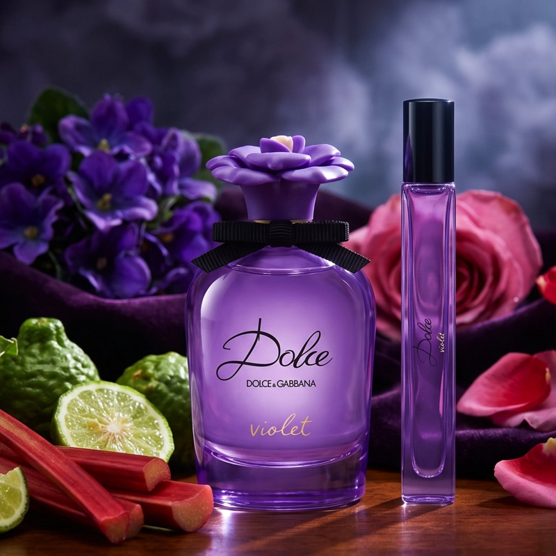 DOLCE & GABBANA DOLCE VIOLET SET EDT 75ML + 10ML MUJER - 3
